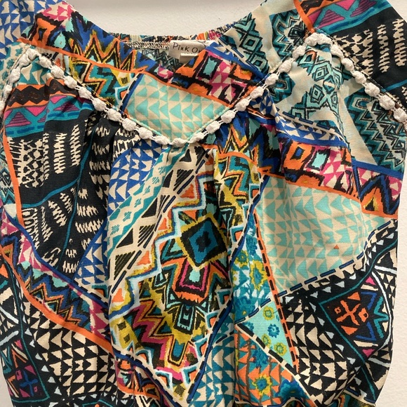 Boho Pink Owl Romper💗💜💙💚🖤 - Picture 7 of 8